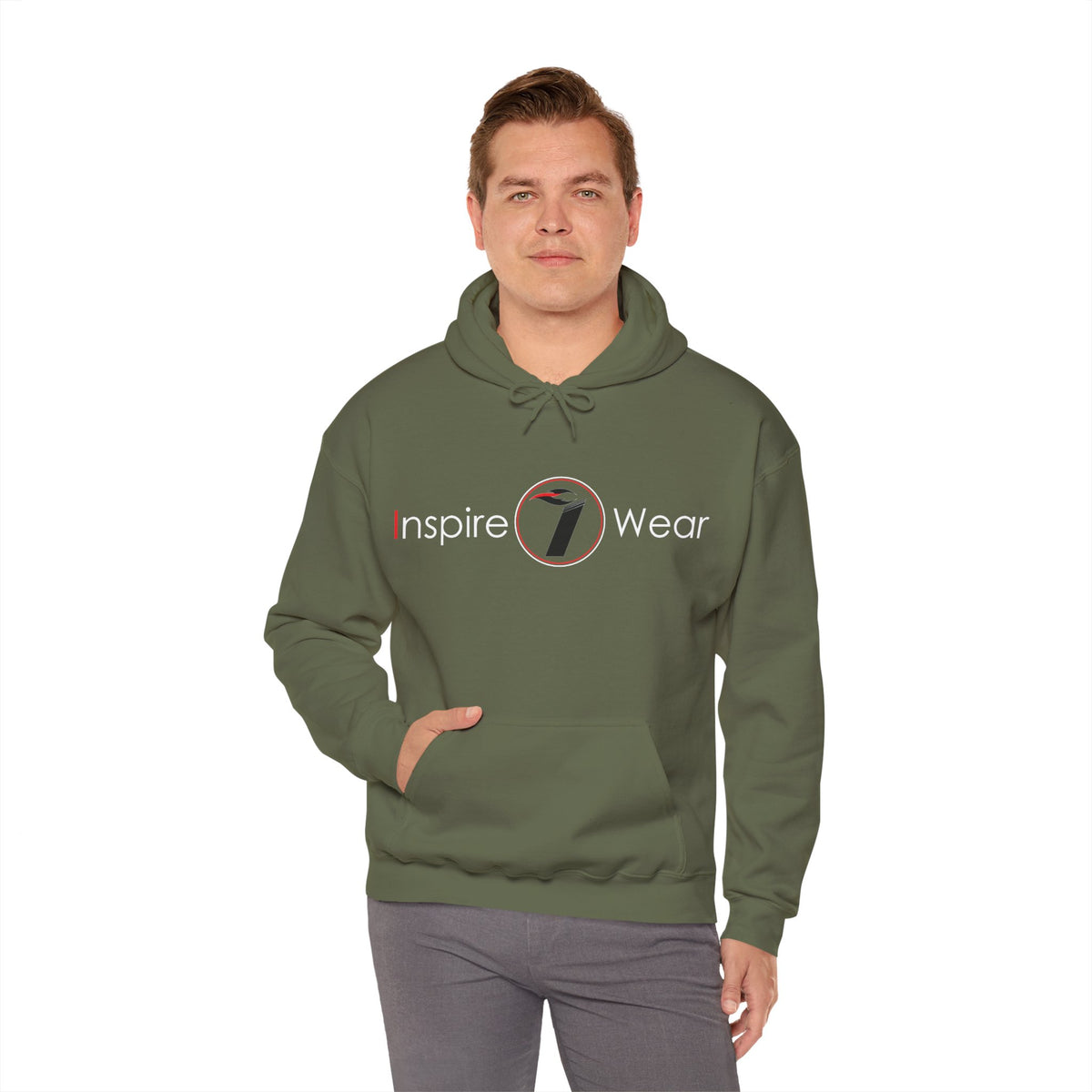 Inspire Wear Classic Logo Pullover Hoodie