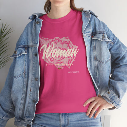 Woman of the Most High God Women's Heavy Cotton Tee