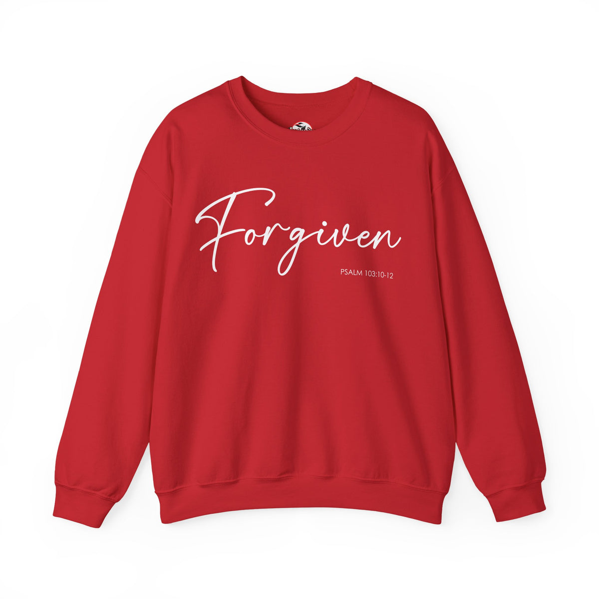 "Forgiven" Inspirational Pullover Crewneck Sweatshirt