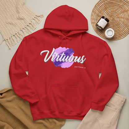 "Virtuous" Affirmation Pullover Hoodie