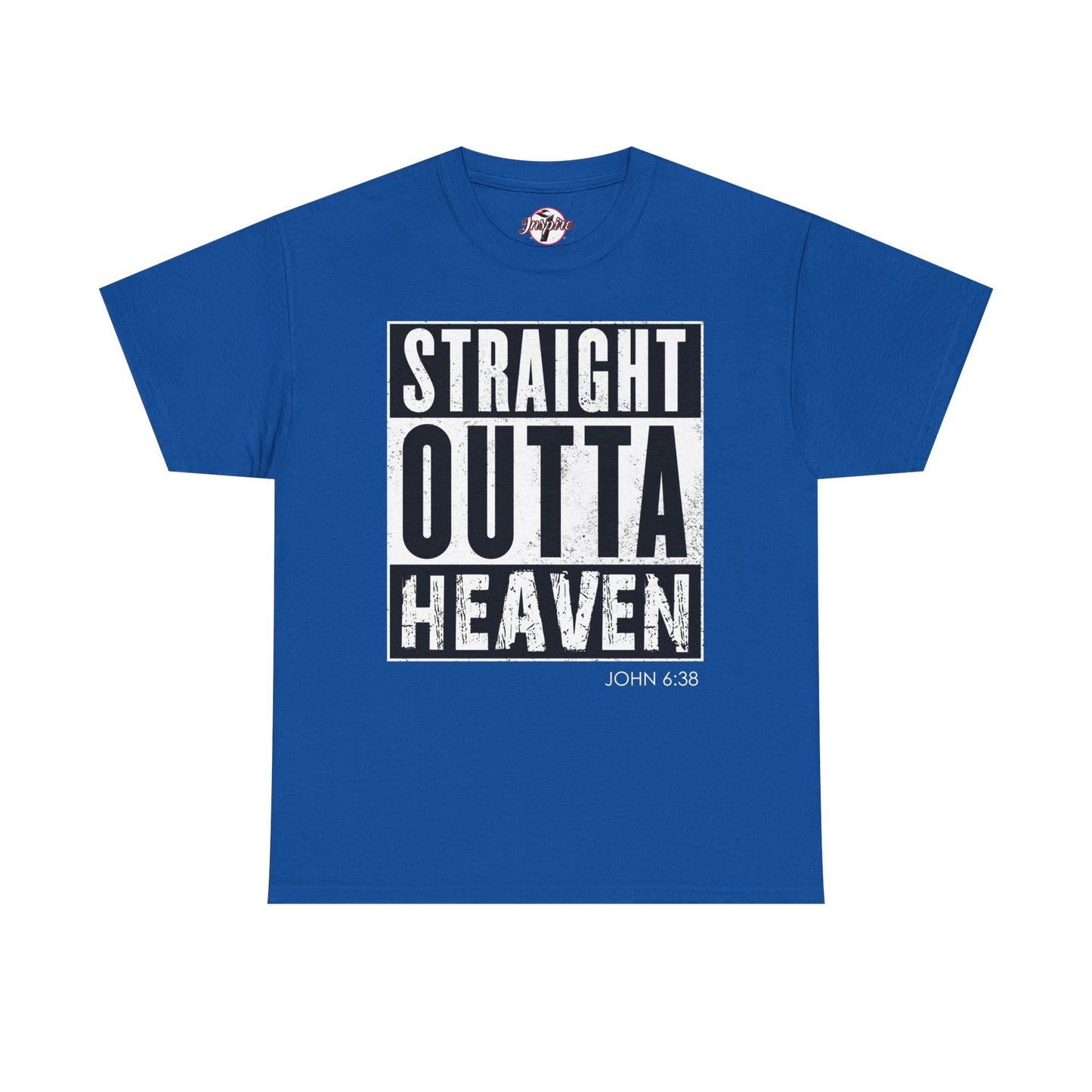 Straight Outta Heaven Unisex Inspirational Graphic T-Shirt