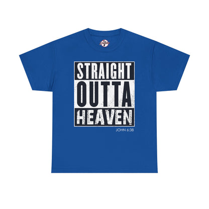 Straight Outta Heaven Unisex Inspirational Graphic T-Shirt