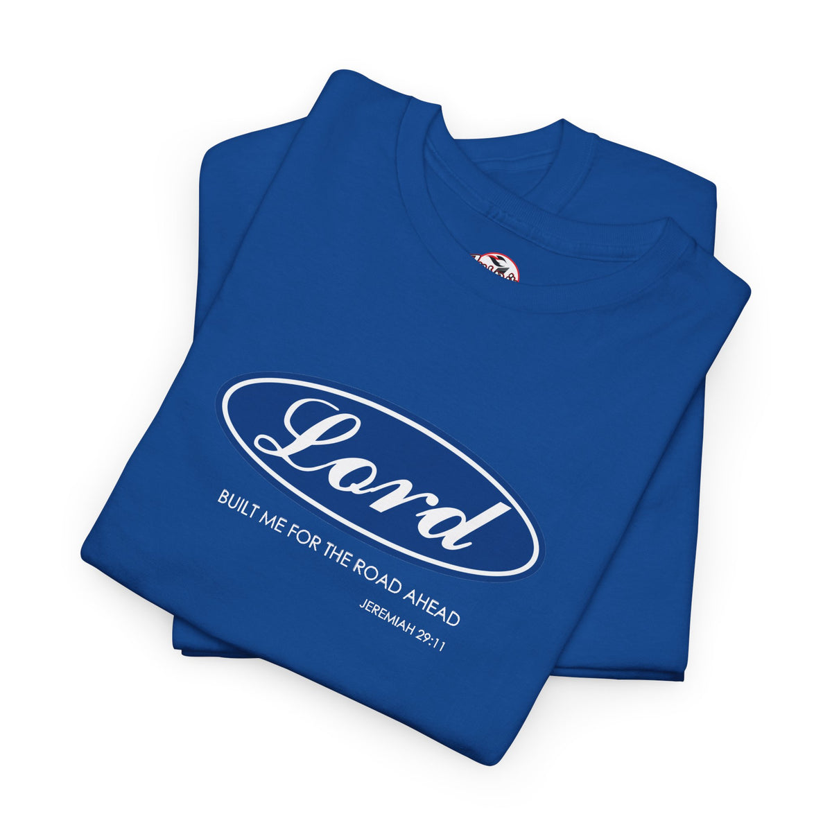 Lord Built Me Inspirational Crewneck T-Shirt