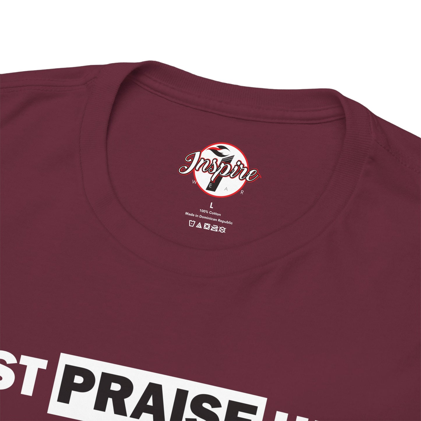 "Just Praise Him" Unisex Inspirational Graphic T‑Shirt