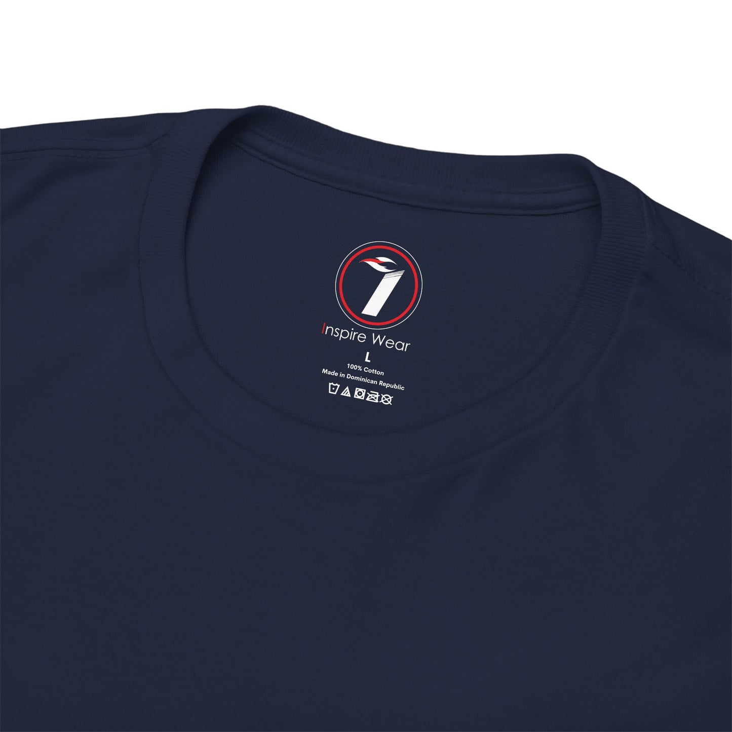 Redeemed Heavy Cotton Tee - Inspirational Faith Shirt with Peanut Butter Motif