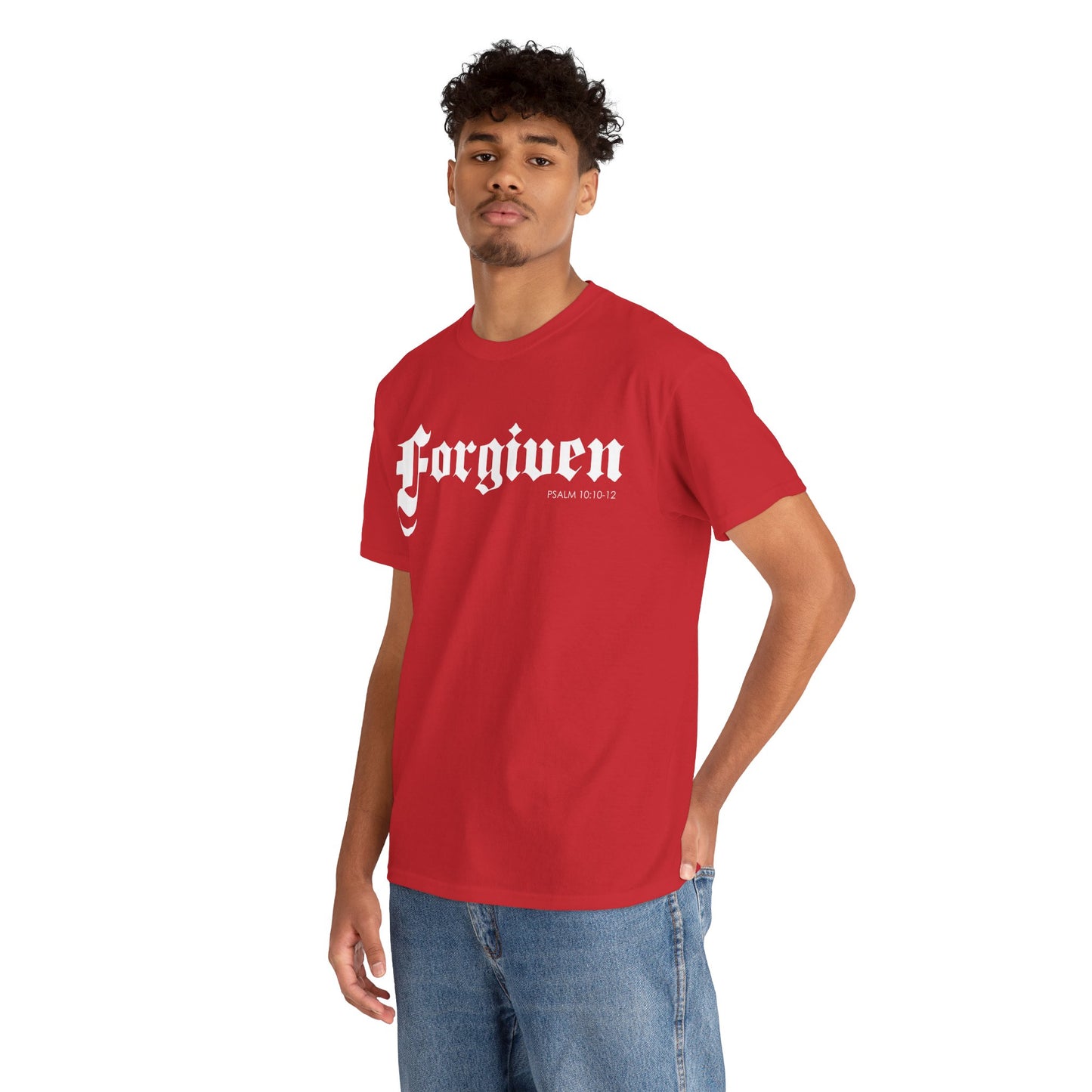 "Forgiven" Men's Inspirational Graphic Tee
