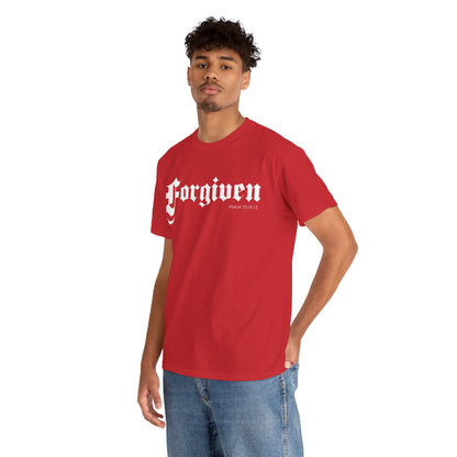 "Forgiven" Men's Inspirational Graphic Tee