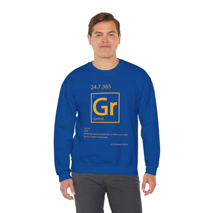 Grind 24/7/365 Motivational Element Crewneck Sweatshirt