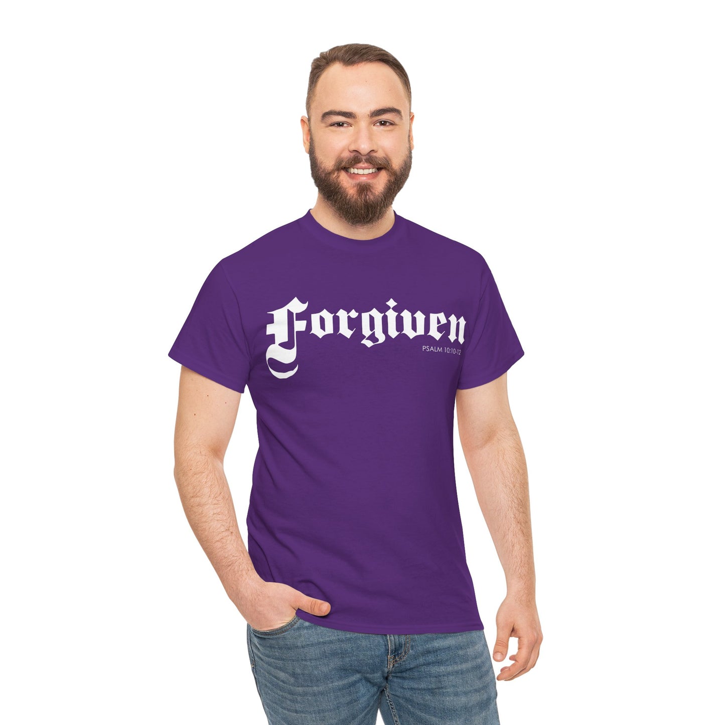 "Forgiven" Men's Inspirational Graphic Tee
