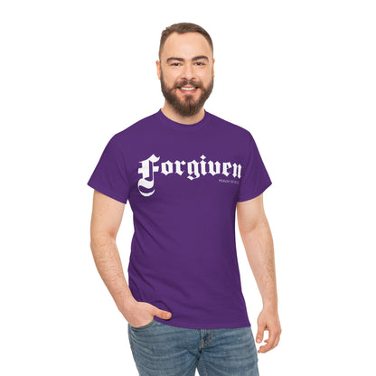 "Forgiven" Men's Inspirational Graphic Tee