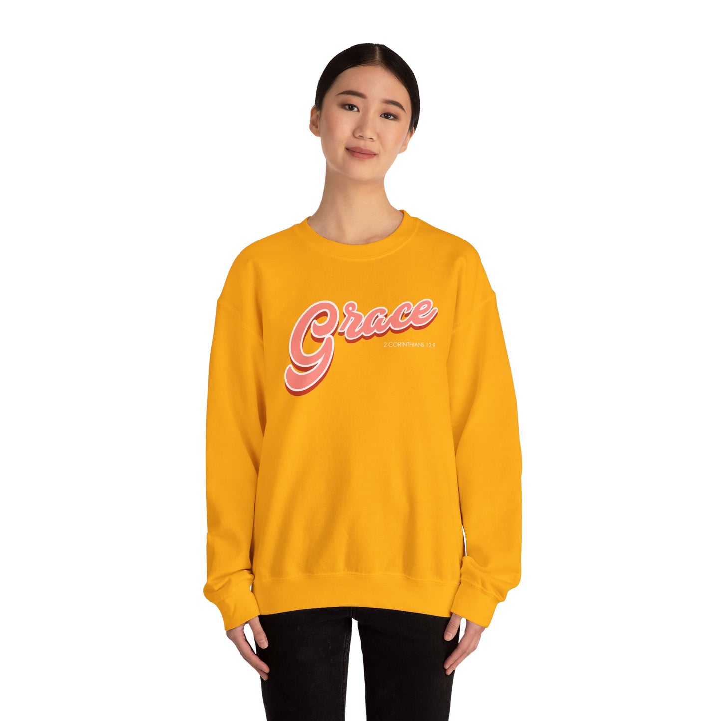"Grace" Inspirational Crewneck Sweatshirt