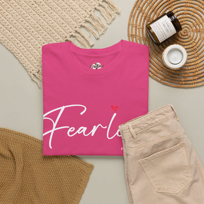 "Fearless" Inspirational Graphic T-Shirt