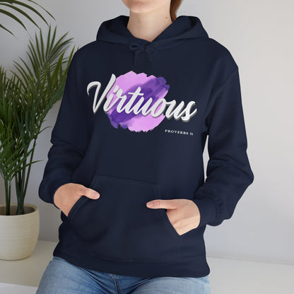 "Virtuous" Affirmation Pullover Hoodie