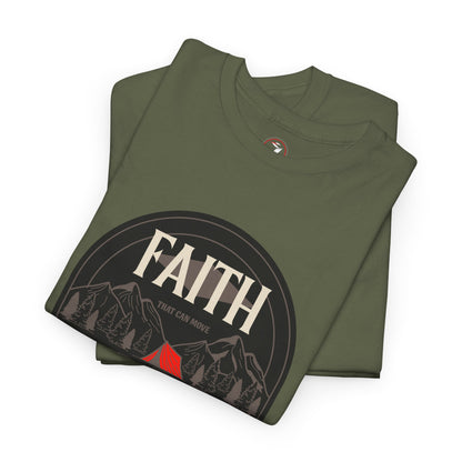 Mountain Moving Faith Unisex Heavy Cotton Tee