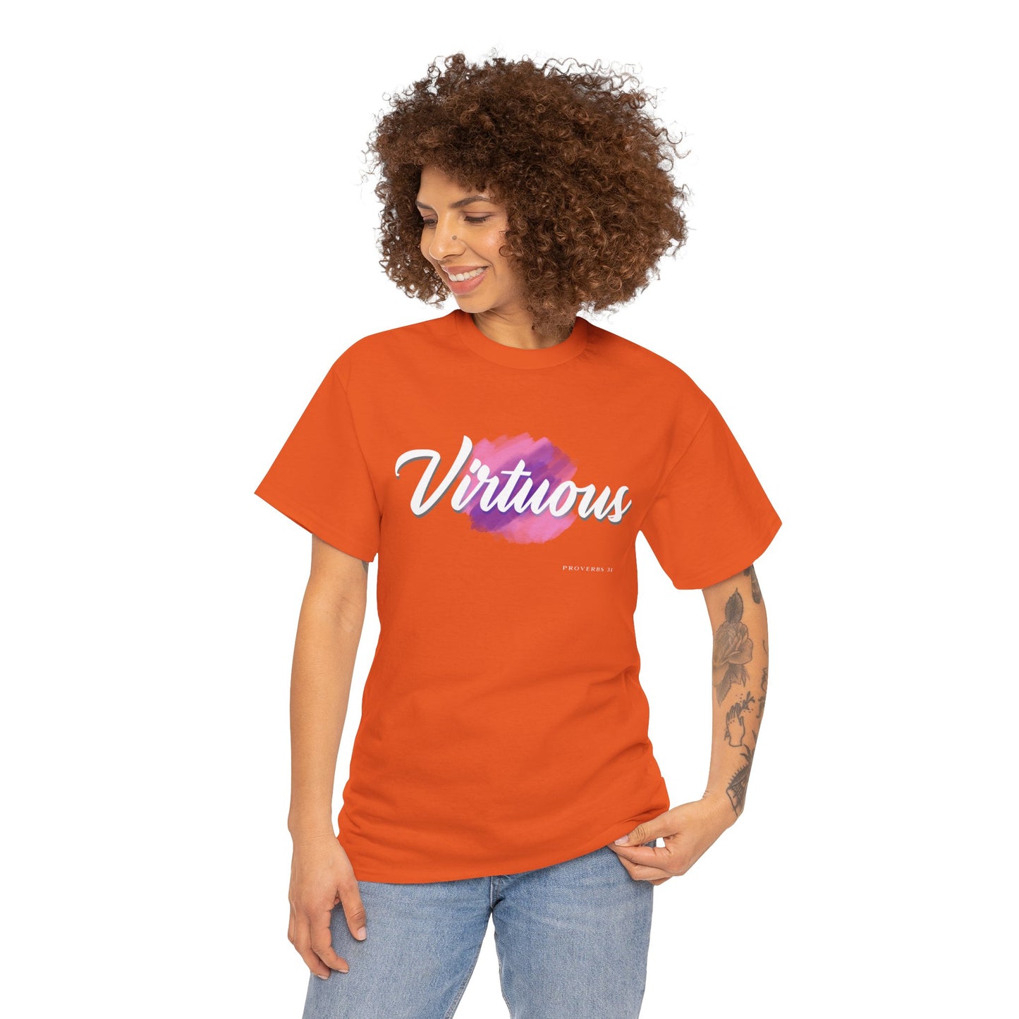 "Virtuous" Inspirational Women's Graphic T-Shirt
