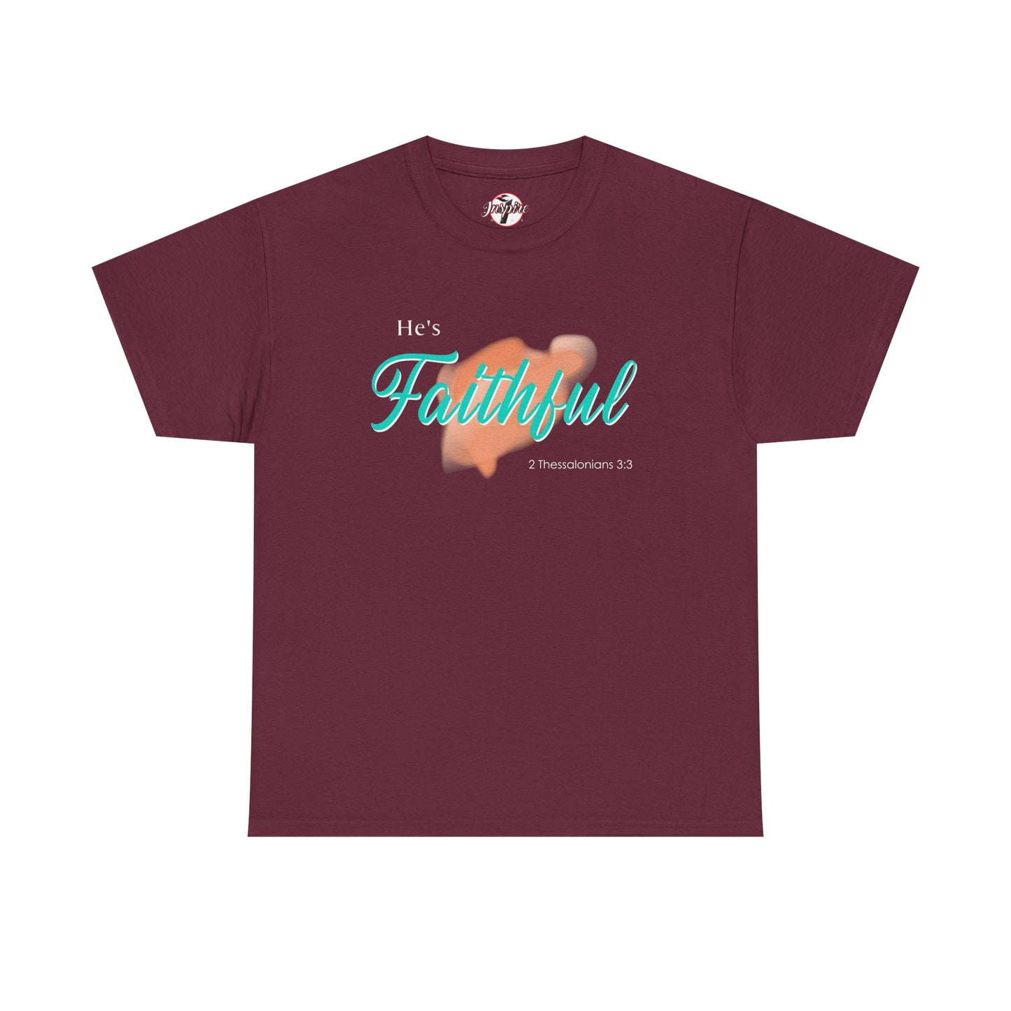 "He’s Faithful" Inspirational Women's T-Shirt