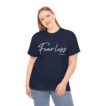 "Fearless" Inspirational Graphic T-Shirt