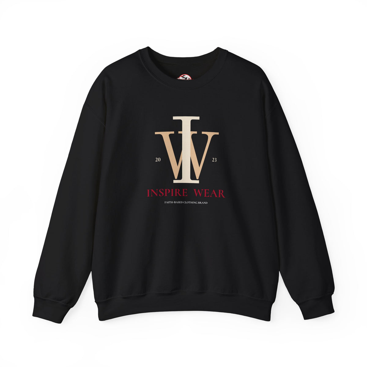 Inspire Wear IW Monogram Logo Crewneck Sweatshirt