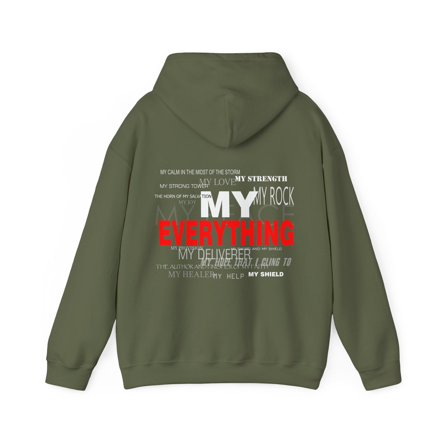 God Is My Everything Unisex Heavy Blend™ Hooded Sweatshirt