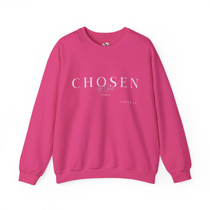 "Chosen by God" Inspirational Crewneck Sweatshirt
