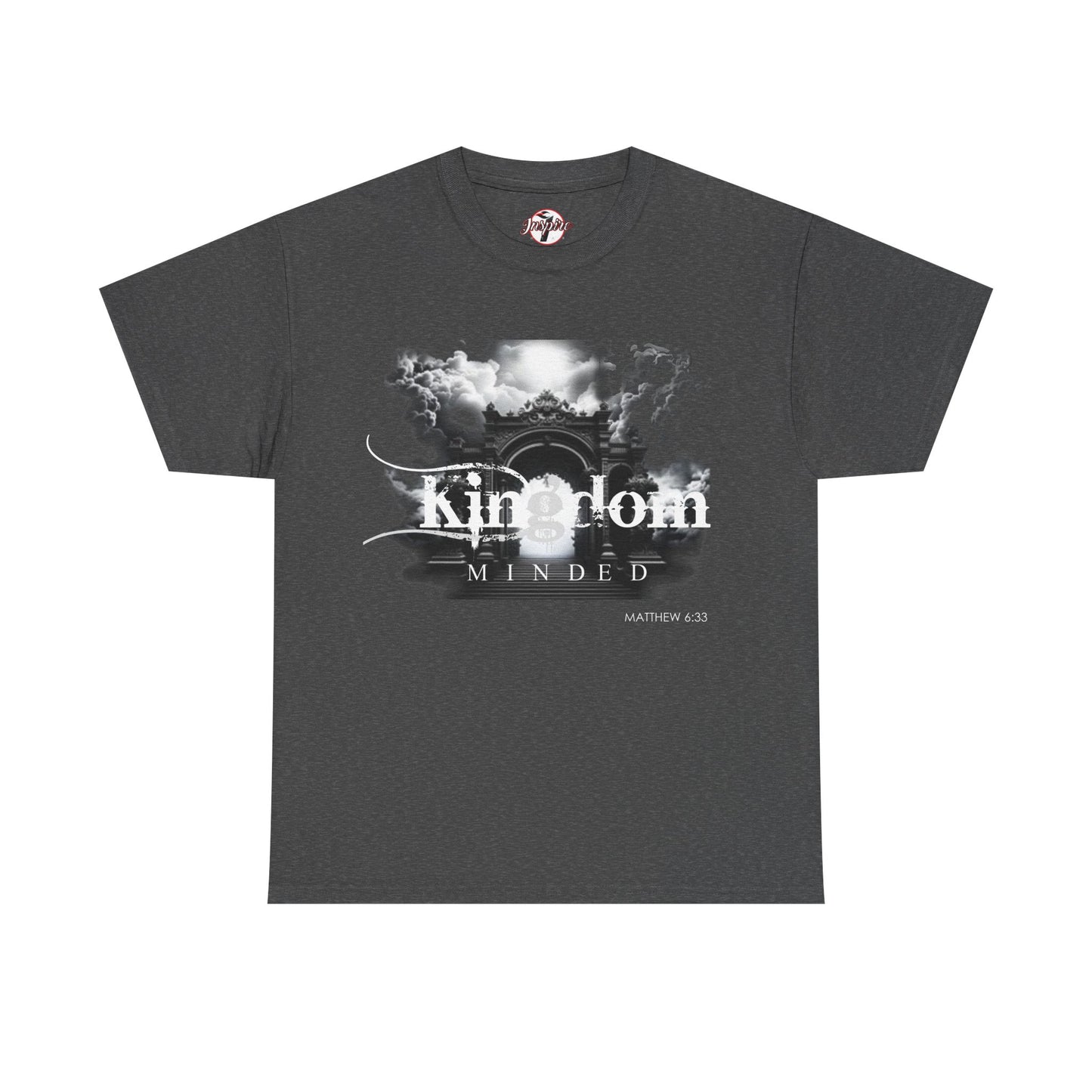 "Kingdom Minded" Motivational Graphic T‑Shirt