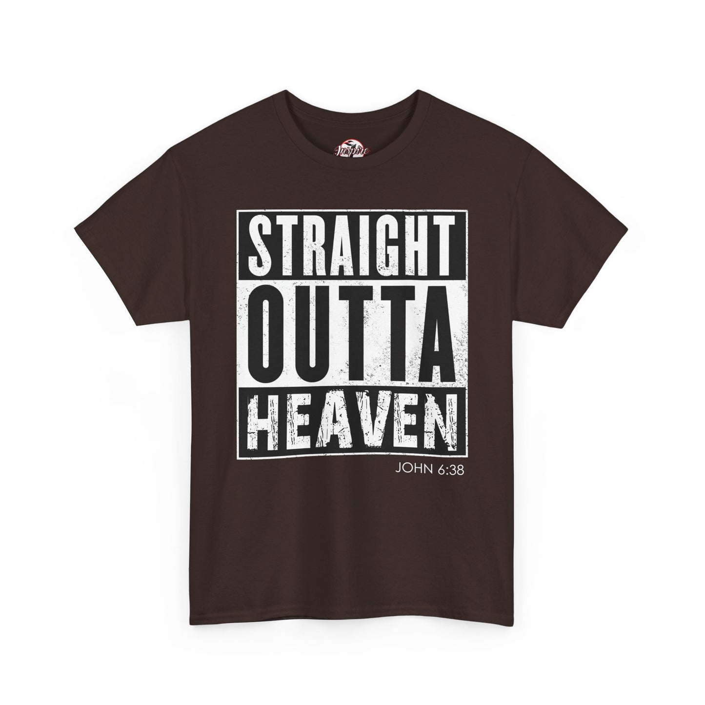Straight Outta Heaven Unisex Inspirational Graphic T-Shirt