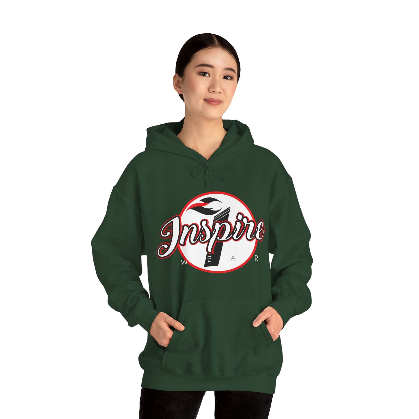 Inspire Wear Baseball Unisex Heavy Blend™ Hooded Sweatshirt