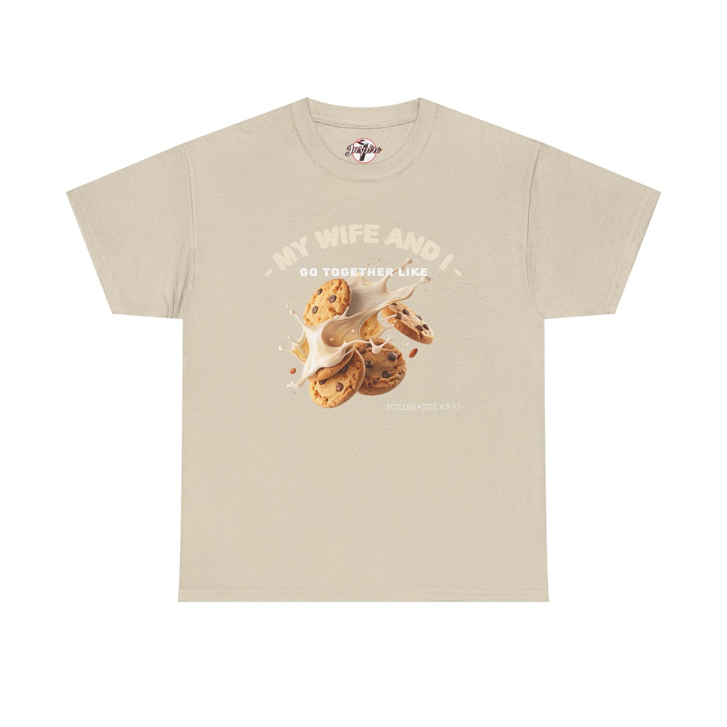 My Wife and I Go Together Like Cookies & Milk Men's Graphic Tee