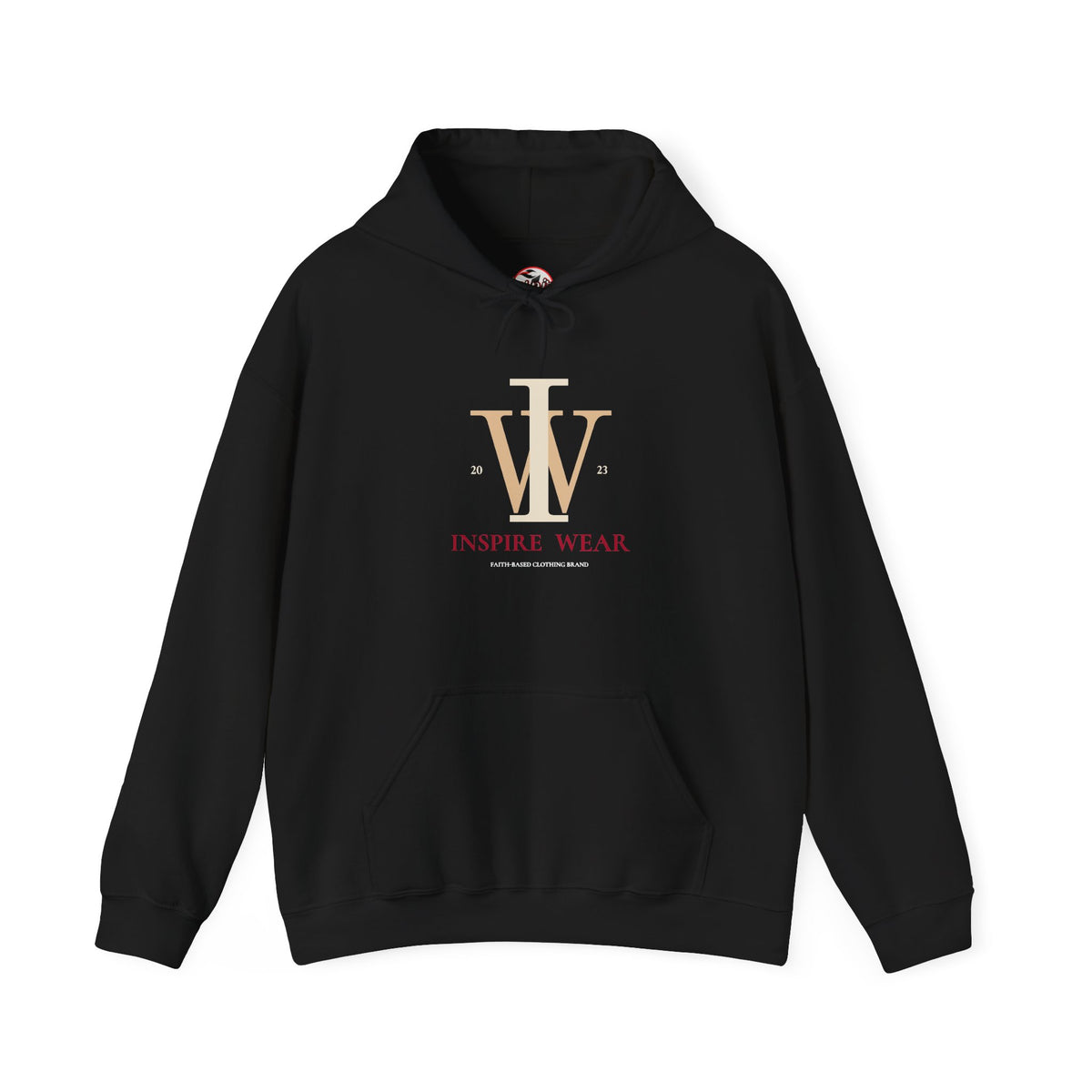 Inspire Wear IW Monogram Logo Pullover Hoodie