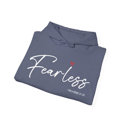 "Fearless" Inspirational Pullover Hoodie