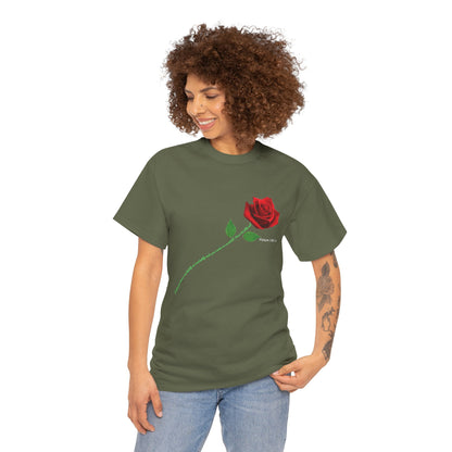 "Fearfully and Wonderfully Made" Rose Affirmative Graphic T-Shirt
