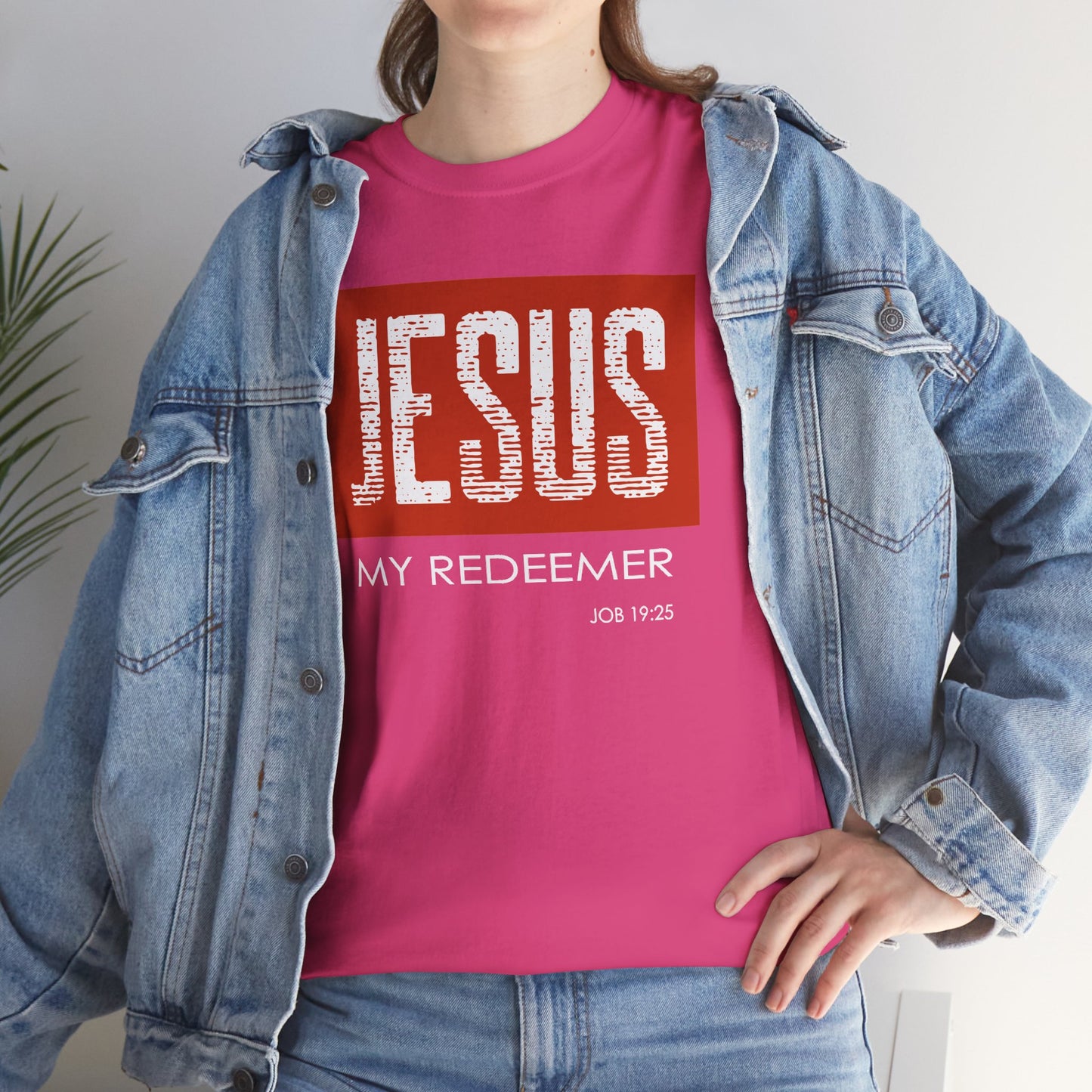 "Jesus My Redeemer" Affirmational T-Shirt
