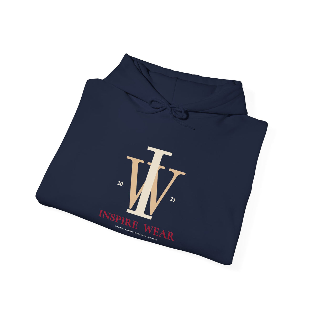 Inspire Wear IW Monogram Logo Pullover Hoodie