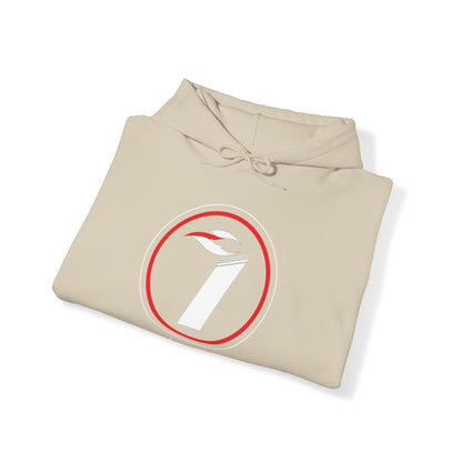 Inspire Wear white logo Unisex Heavy Blend™ Hooded Sweatshirt