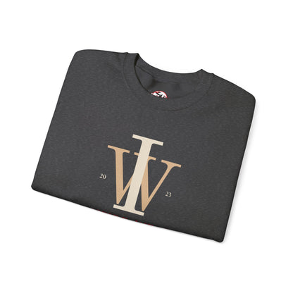 Inspire Wear IW Monogram Logo Crewneck Sweatshirt