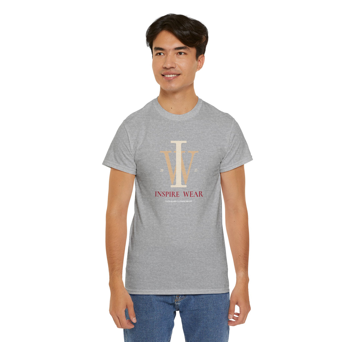 Inspire Wear IW Monogram Graphic Tee