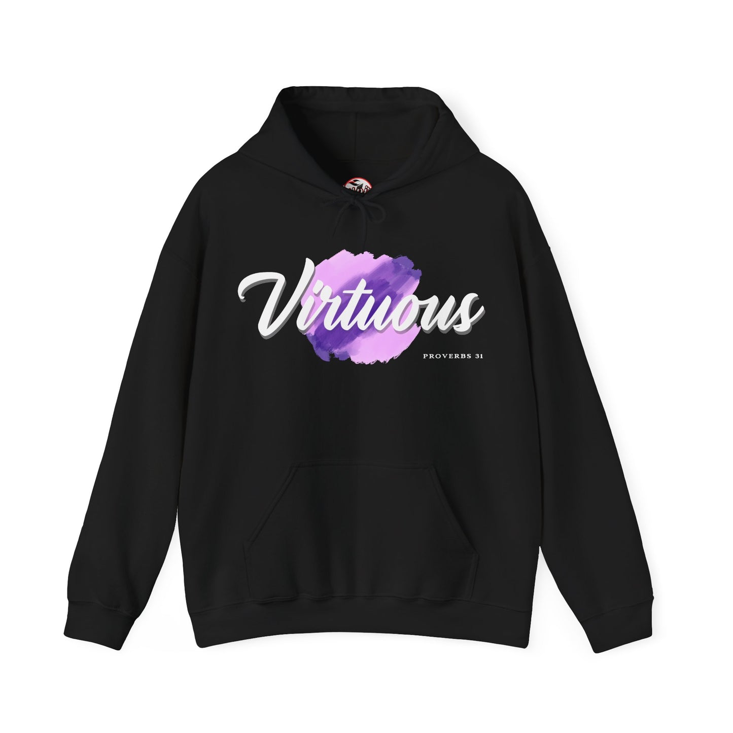 "Virtuous" Affirmation Pullover Hoodie