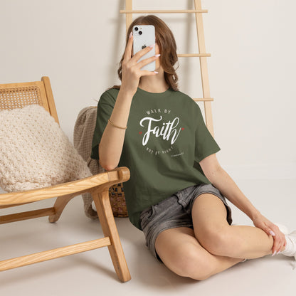 "Walk By Faith, Not By Sight" Motivational T-Shirt