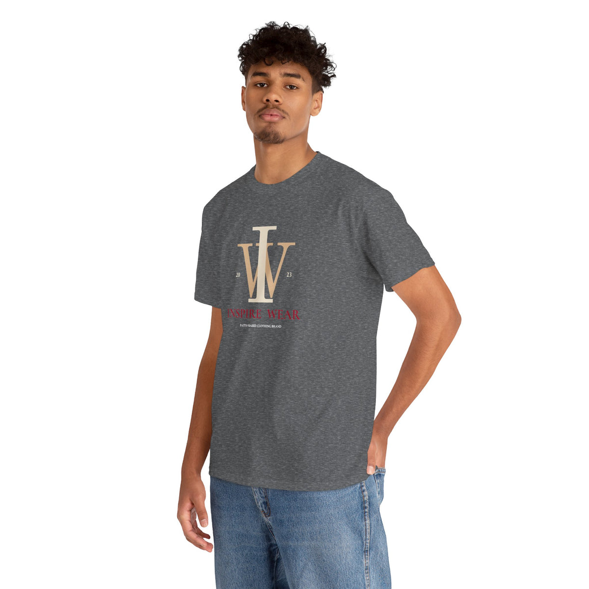 Inspire Wear IW Monogram Graphic Tee