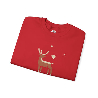 "Loving Doe Graceful Deer" Women's Inspirational Crewneck Sweatshirt