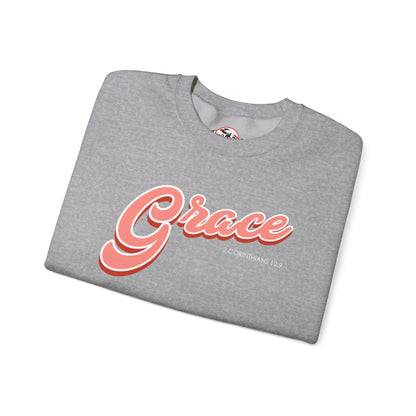 "Grace" Inspirational Crewneck Sweatshirt