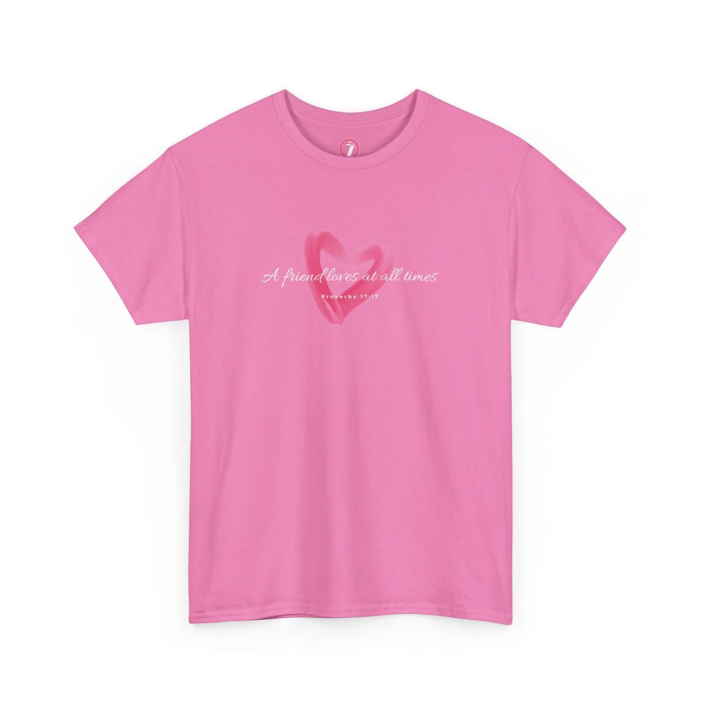 A Friend Loves at All Times Unisex Heavy Cotton Tee