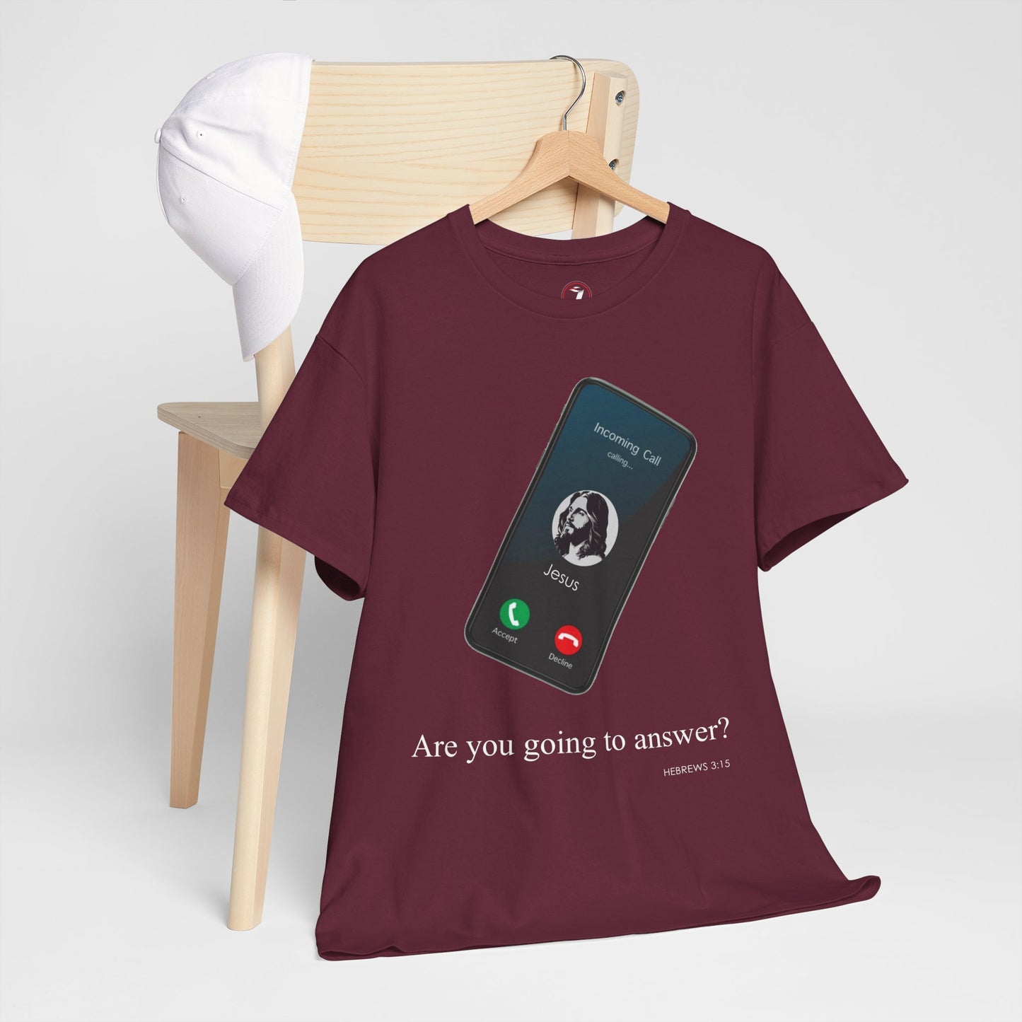 "Are You Going to Answer?" Inspirational Graphic Tee