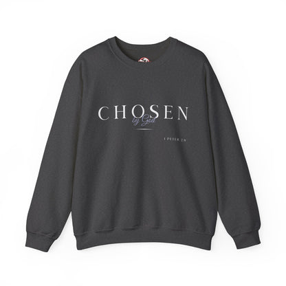 "Chosen by God" Inspirational Crewneck Sweatshirt