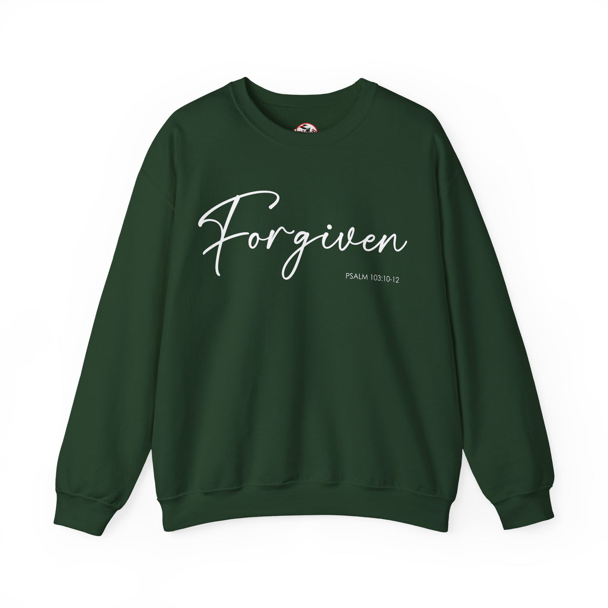 "Forgiven" Inspirational Pullover Crewneck Sweatshirt
