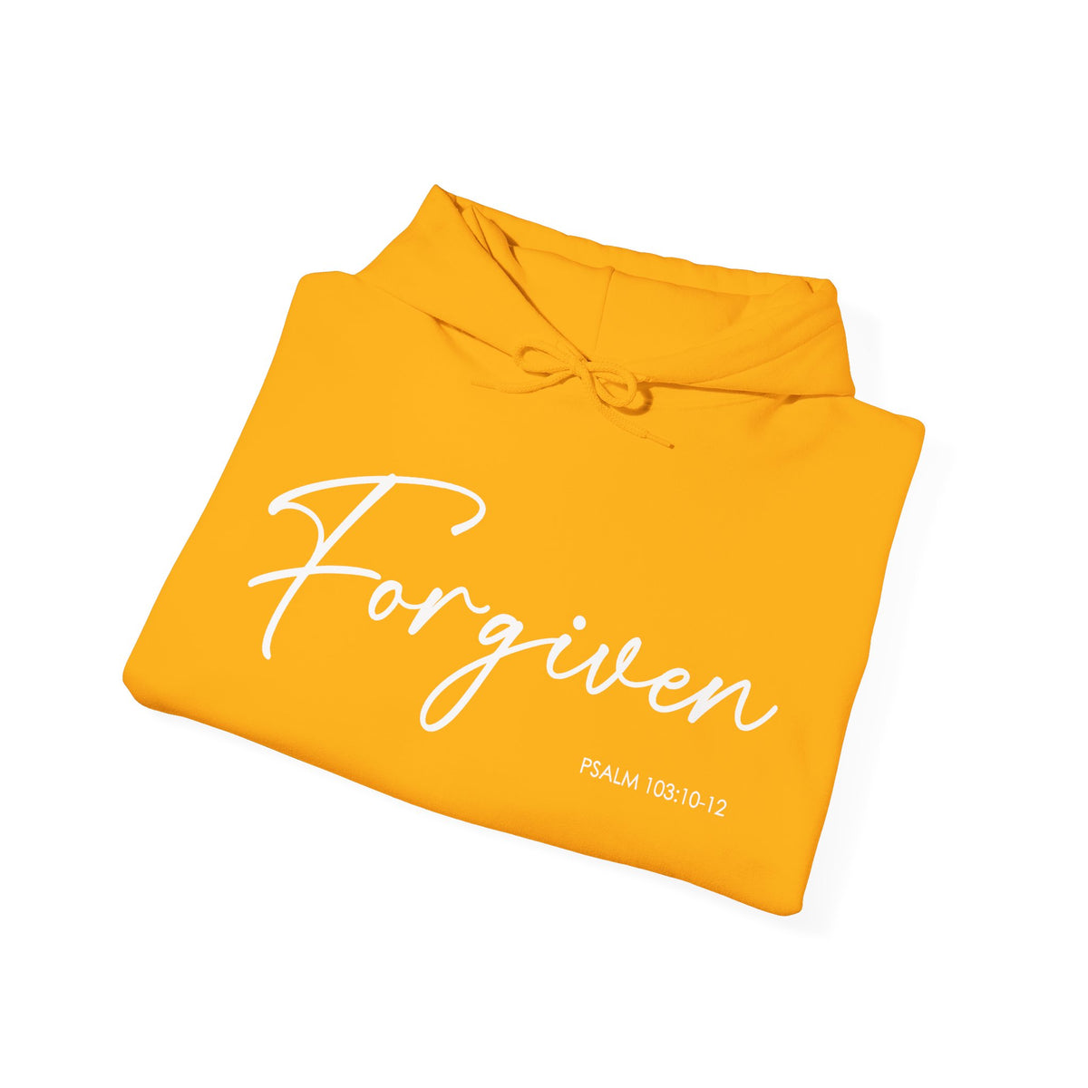 "Forgiven" Inspirational Pullover Hoodie