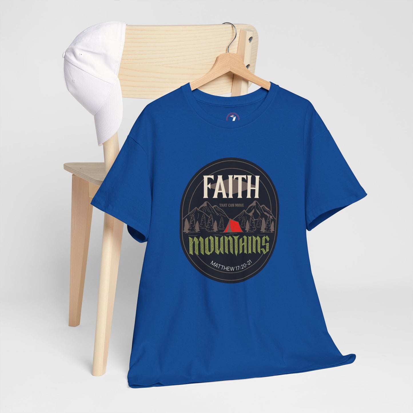 Mountain Moving Faith Unisex Heavy Cotton Tee