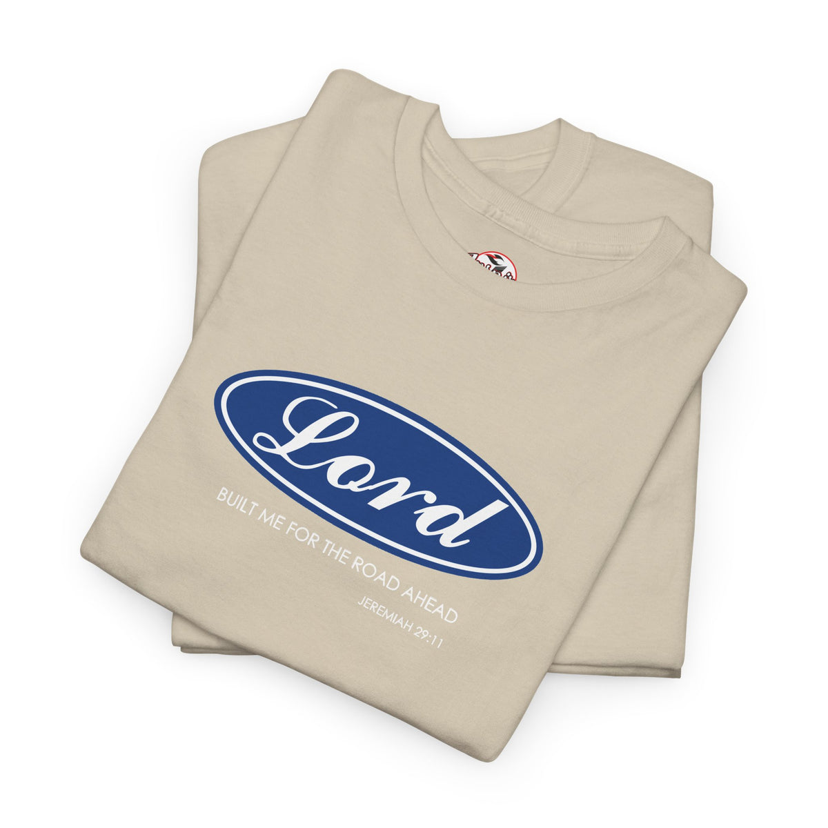 Lord Built Me Inspirational Crewneck T-Shirt