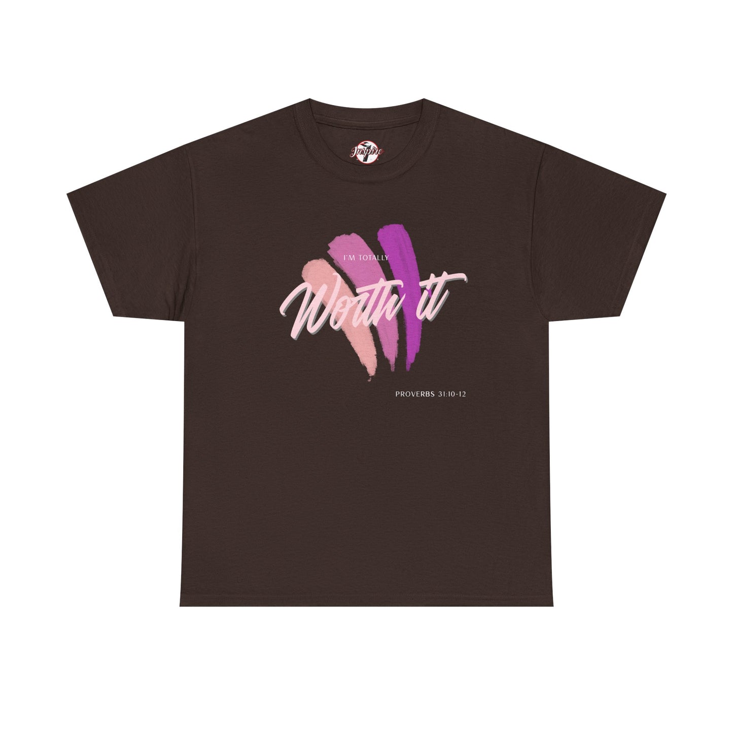 "Totally Worth It" Women's Motivational Graphic T‑Shirt