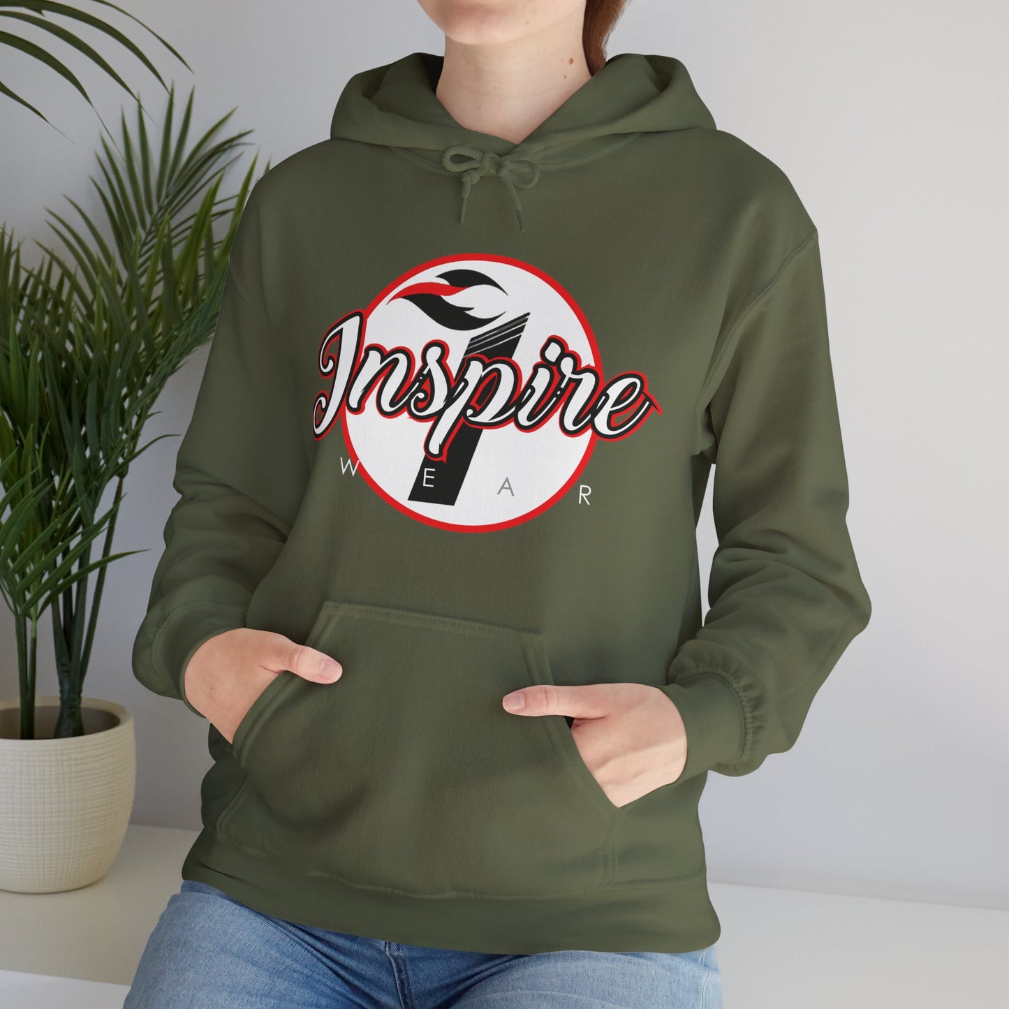 Inspire Wear Baseball Unisex Heavy Blend™ Hooded Sweatshirt